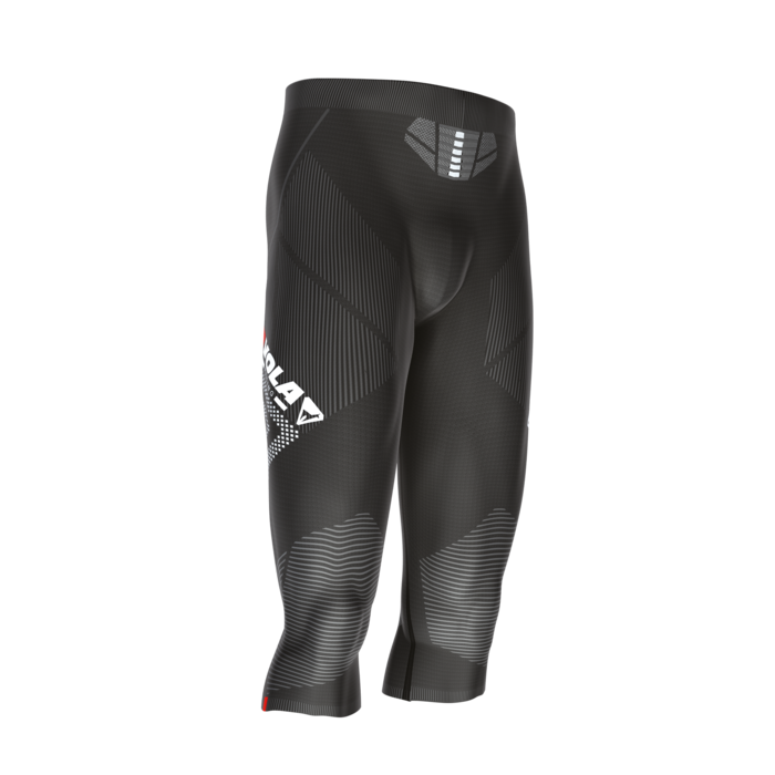 Pantaloni neri a 3/4